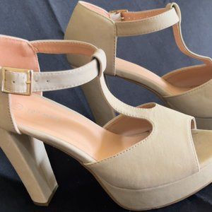 Top Moda Platform champagne